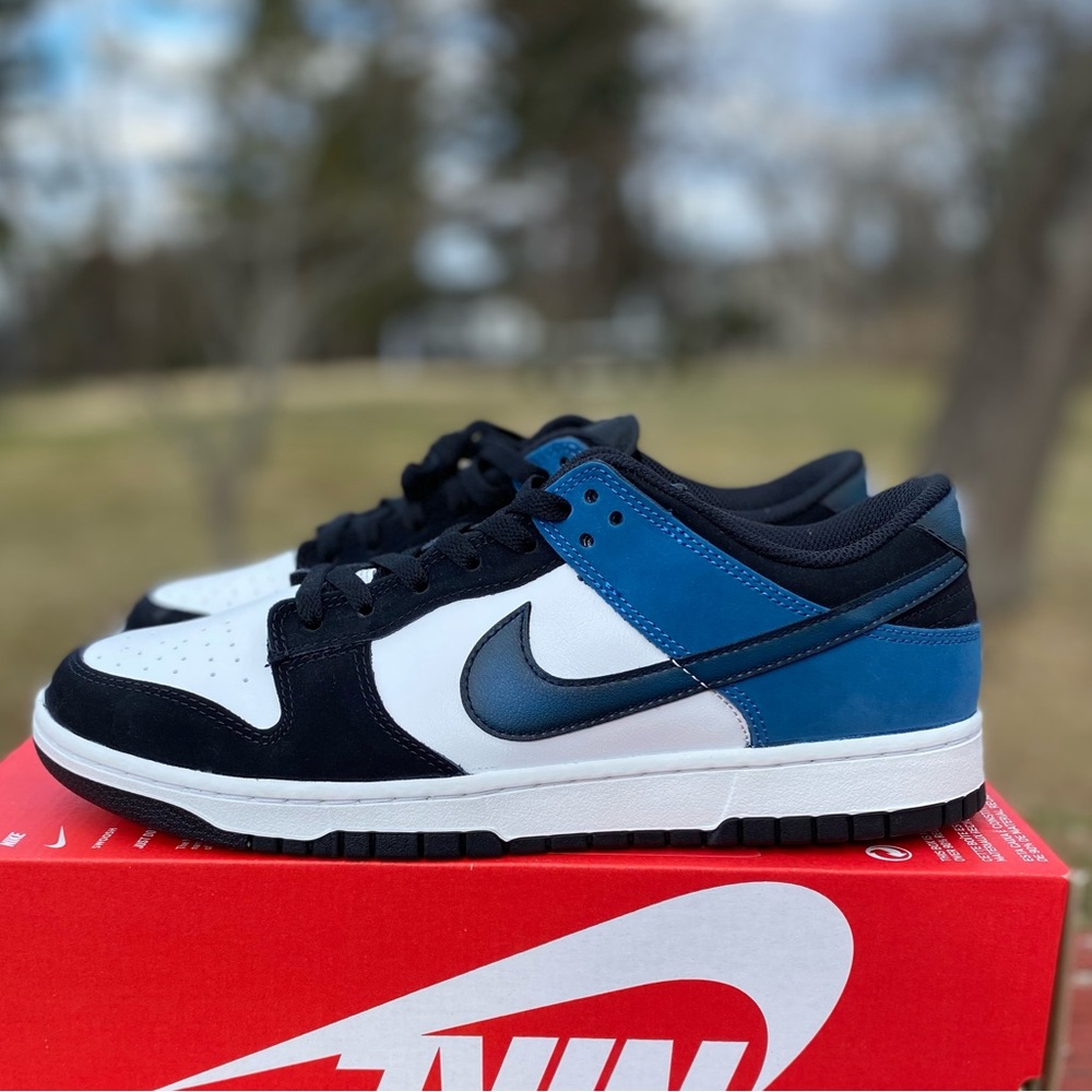 NEW Nike Dunk Low Industrial Blue Men's Size 10.5